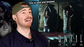 THIS IS NOT GOING WELL Playing Until Dawn for the First Time Part 3 [upl. by Solracesoj]