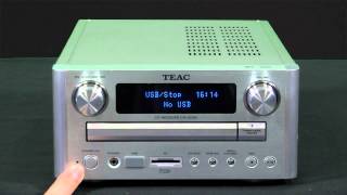 TEAC CRH238i CDReceiver mit SDCard Slot [upl. by Enaitsirhc]