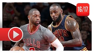 Dwyane Wade vs LeBron James SICK Duel Highlights 20161202 Bulls vs Cavaliers  BROTHERHOOD [upl. by Sotos]