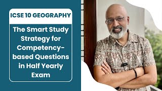 Geography Strategy for ICSE Class 10  Halfyearly exam  How to study smart  Focus on Maps Topo [upl. by Meraree]