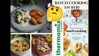 Batch Cooking Thermomix  Je vous dis tout [upl. by Antonin684]