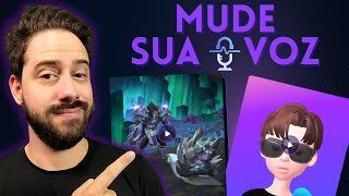 Como Alterar Sua Voz no PC em Tempo Real EaseUS VoiceWave Tutorial [upl. by Ajiat741]