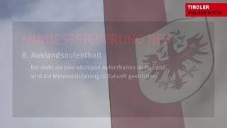 Infoclip zur Mindestsicherung NEU in Tirol [upl. by Heathcote]