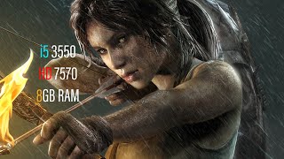 HD 7570  Tomb Raider Test in 2024 ft i5 3550 [upl. by Enrico]