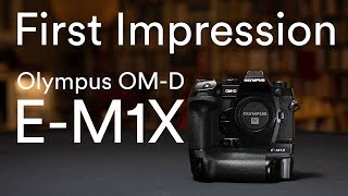 Olympus OMD EM1X  First Impression [upl. by Obediah]