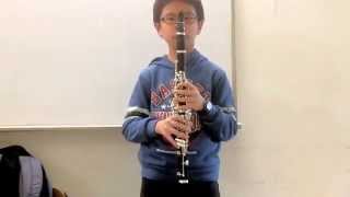 Molter Adagio from Concerto No3 Clarinet Final Rehearsal [upl. by Gosney]