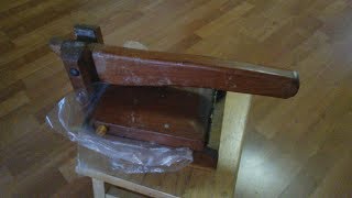 How To Use an Authentic Mexican Tortilla Press by Monty K Reed [upl. by Noach734]