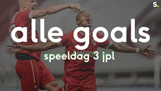 Bekijk alle goals van speeldag 3 inde Jupiler Pro League [upl. by Abba]