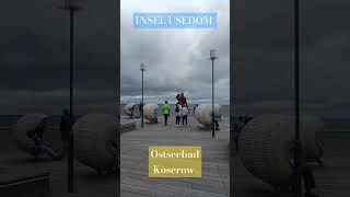 OSTSEE BAD amp SEEBRÜCKE Koserow  INSEL USEDOM  Sehenswürdigkeit Attraktion [upl. by Alaecim]