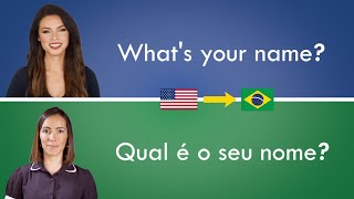 Portuguese Conversation for Beginners  BR Portuguese [upl. by Jolynn655]