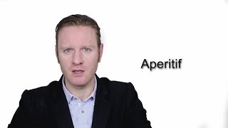 Aperitif Meaning  Pronunciation  Word World  Audio Video Dictionary [upl. by Hacim866]