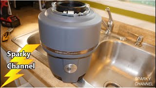 How to Install an Insinkerator Evolution Garbage Disposal and an Air Gap [upl. by Ardnoid]