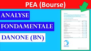 ✔️ ANALYSE FONDAMENTALE BOURSE DE DANONE [upl. by Eahsram226]