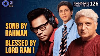 Ram Song – Real Story  AR Rahman Javed Akhtar SRK  Swades  Rahman Music Sheets 126 [upl. by Azaleah353]