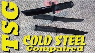 Cold Steel Tanto test and review [upl. by Yraillih]