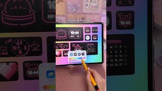 iPadOS 18 makeover 💖 new tint feature  aesthetic homescreen  iOS 18 widgets  iPad setup [upl. by Allesig]