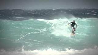 Extreme North Shore Kitesurfing  Blade Kites [upl. by Miguela738]