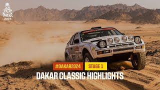 Dakar Classic Highlights  Stage 1  dakar2024 [upl. by Tallou]