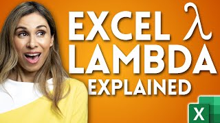 Excel LAMBDA  HOW amp WHEN you Should use it [upl. by Brear]