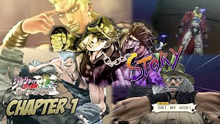 JoJos Bizarre Adventure Eyes of Heaven  Story Mode Chapter 1 Stardust Crusaders [upl. by Pepe]