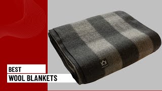 Top 5 Best Wool Blankets Reviews  You Can Buy Right Now in 2023 [upl. by Ordnajela500]