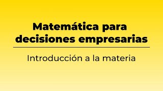 MATEMÁTICAS FINANCIERAS  INTRODUCCIÓN Y TEORÍA MATEMATICA DEL INTERÉS  UNIDAD N°1  1°CLASE [upl. by Brad920]