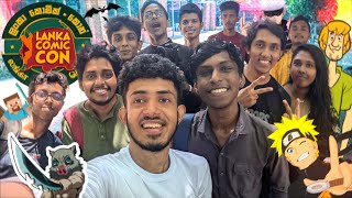 සෙට් එකම Lanka Comic Con ගියා 🔥 [upl. by Ahsinehs]