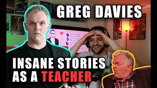 Insane Stories As A Teacher  American Reacts To Greg Davies On Graham Norton Show  Rado Reactions [upl. by Ramedlav]