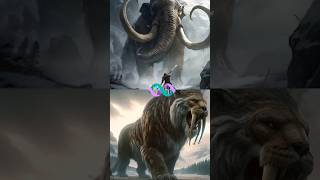 Saber Toothed 🧬 Behemoth 🤯🥶 shorts godzillavskong anime edit viral animals [upl. by Ahsenad]