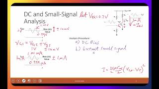 L15A  Small Signal Analysis  A Review [upl. by Yemar]