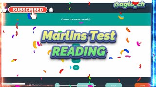 Marlins Test For Seafarer  Reading [upl. by Booma]