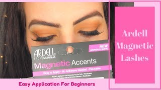 Ardell Magnetic Lashes  Easy Application For Beginners [upl. by Trofmoc]