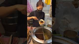 美食 台北小吃 刈包 streetfood tasty snack shorts 夜市必吃爆餡刈包 [upl. by Samuelson]