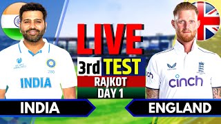 India vs England 3rd Test  India vs England Live  IND vs ENG Live Score amp Commentary Session 2 [upl. by Brittni]