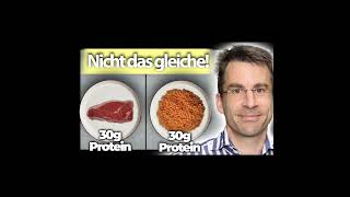 Wie viel Protein ist gesund Tierisch vs Pflanzlich I Robert Krug 1086 [upl. by Madlen]