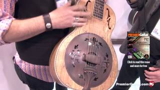 NAMM 14  Washburn Guitars R360K Resonator Demo [upl. by Peggie]