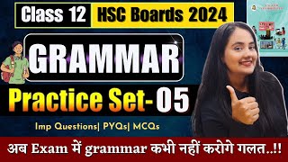 DAY 05 of 10 GRAMMAR PRACTICE SERIES English Class 12 HSC By shafaquenaaz [upl. by Wainwright579]