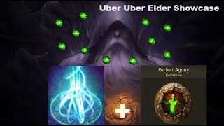 POE 325  Perfect Agony Power Siphon Poison Mines  Uber Uber Elder [upl. by Aihseket]