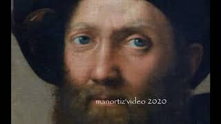 Raphaels 500th anniversary of death Portrait of Baldassare Castiglione Musée du Louvre manortiz [upl. by Ytirehc]