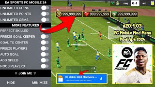 FC Mobile 24 Mod Menu v20103  FC Mobile 24 Mod Apk 20103  Unlimited Money Gems FC Points [upl. by Xxam]