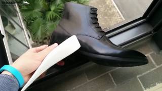 CHAMARIPA Shoes Black Elevator Ankle Boots  Lift Shoes  Hidden Height Insole Shoes [upl. by Eenehs]