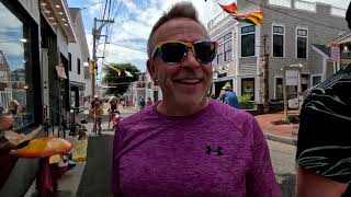 Saturday afternoon walk on Commercial Street in Provincetown [upl. by Helene]