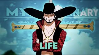 One Piece  quotMihawkquot  My Ordinary Life  AMVEdit [upl. by Zadack]