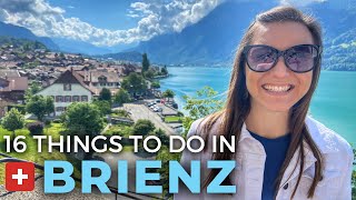 16 Things To Do in Brienz Switzerland  Lake Brienz Giessbach Brienzer Rothorn [upl. by Mungam838]