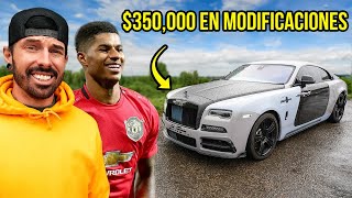 MARCUS RASHFORD SE GASTE MILES MODIFICANDO SU ROLLS ROYCE AHORA TENGO QUE HACER LO MISMO [upl. by Anital403]