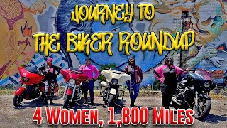 4 Women 900 Miles  Journey to the Biker Roundup 2023 • Memphis TN  A Motovlog  Kawasaki Vaquero [upl. by Ardnama]