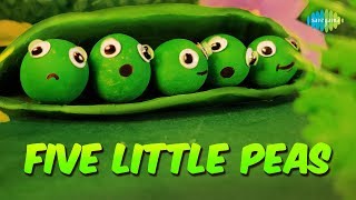 Five Little Peas  Popular Nursery Rhyme amp Kids Song With Lyrics  Saregama Kids [upl. by Prosper]