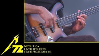 Metallica Until It Sleeps Helsinki Finland  June 9 2024 [upl. by Siraval]