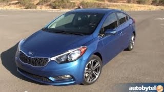 ALLNEW 2014 Kia Forte EX Sedan Test Drive amp Compact Car Video Review [upl. by Idnac932]