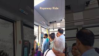 Ropeway ride From MataJi Bhawan To Bhairon Baba temple short music trending [upl. by Stoller]